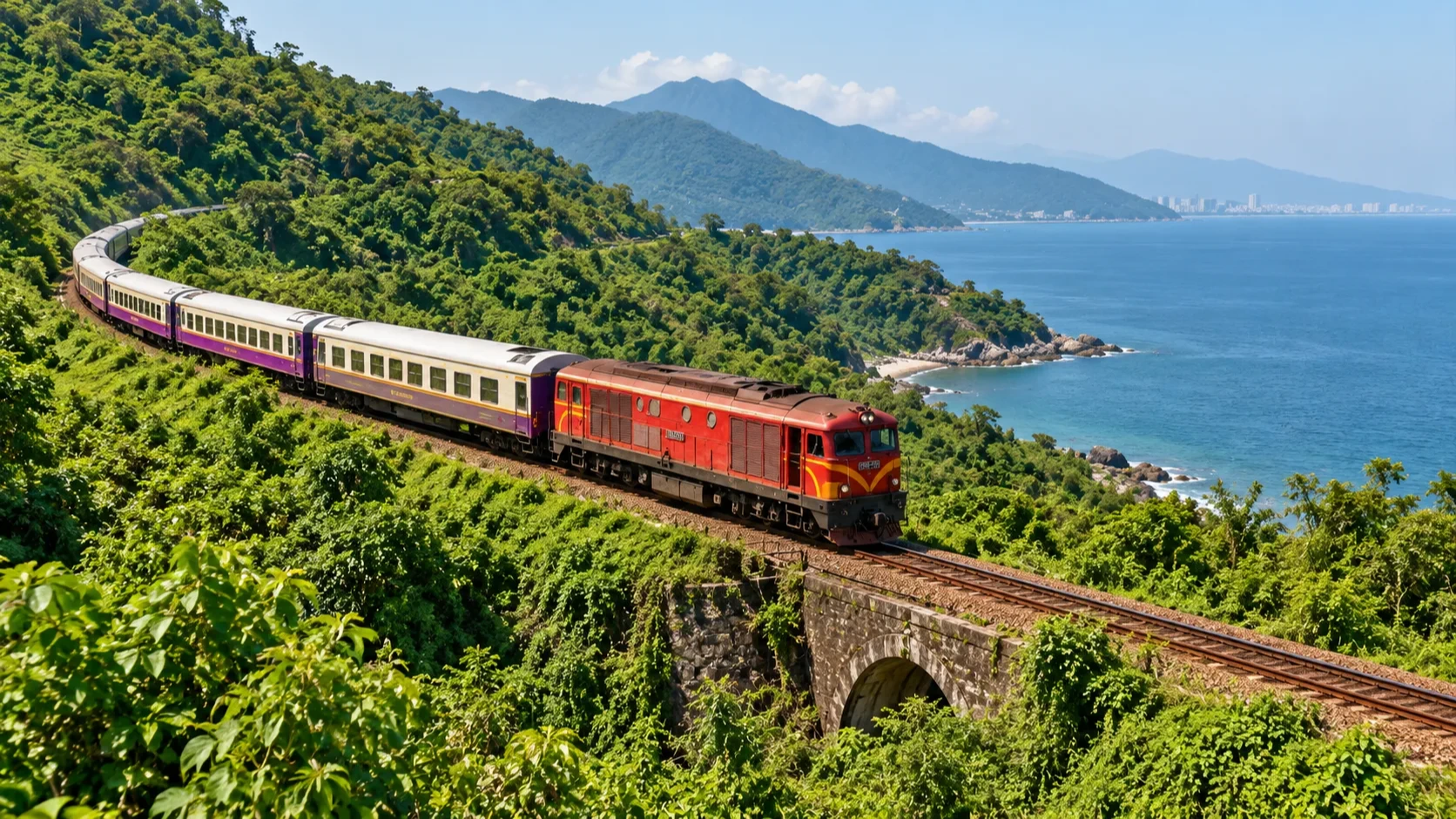 フエ～ダナンの観光列車、世界の美しい鉄道旅行ランキングで10位に選出