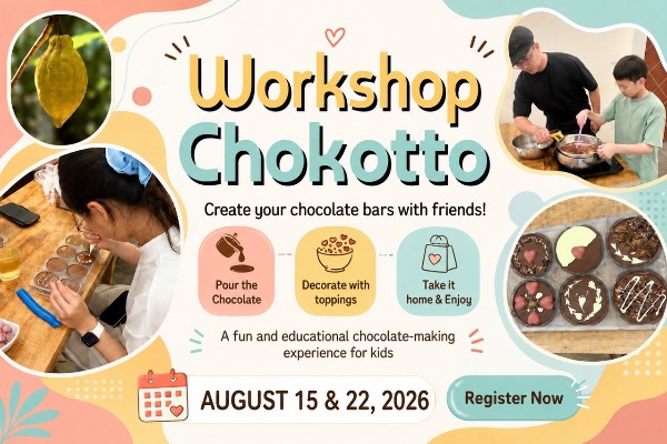 【8月15日・22日開催】ホーチミンで親子チョコレート作り体験｜ビノンカカオ
