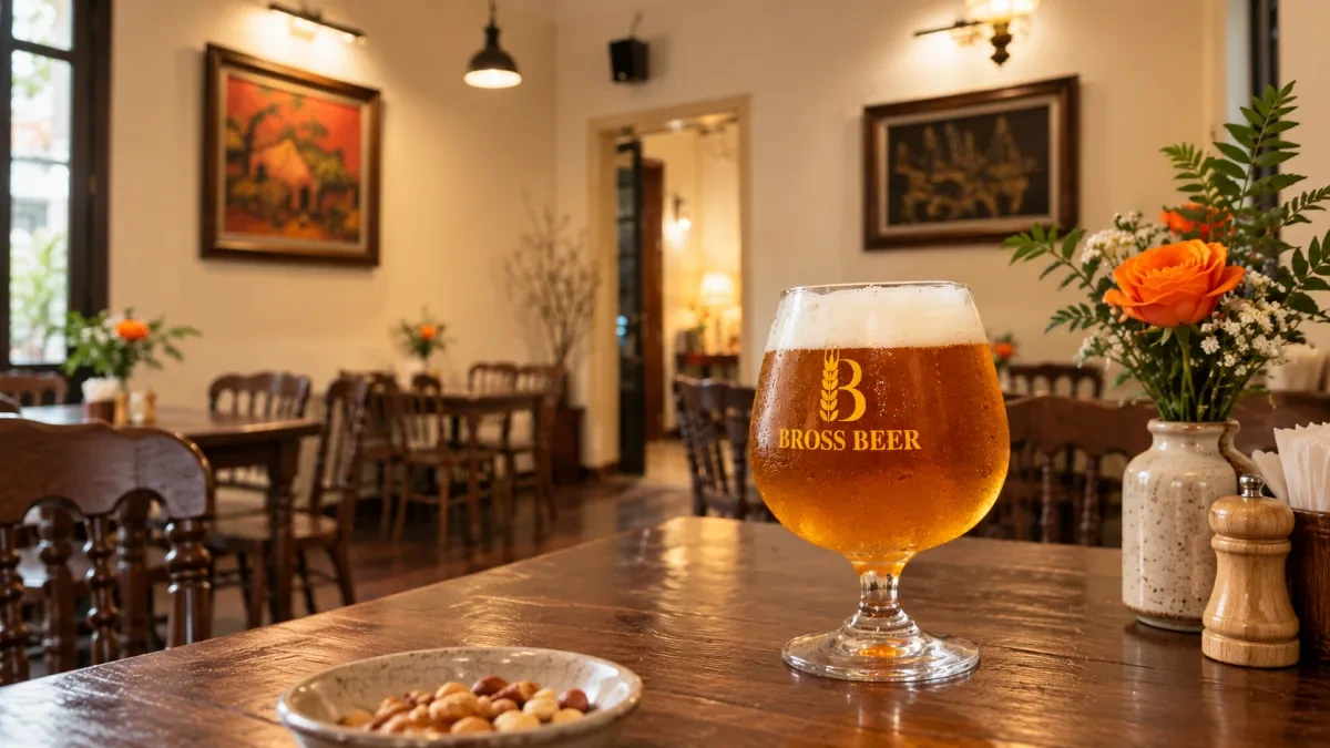 トレインストリート近くの「The Hanoian」で生クラフトビール｜Brossとコラボ、全9種類