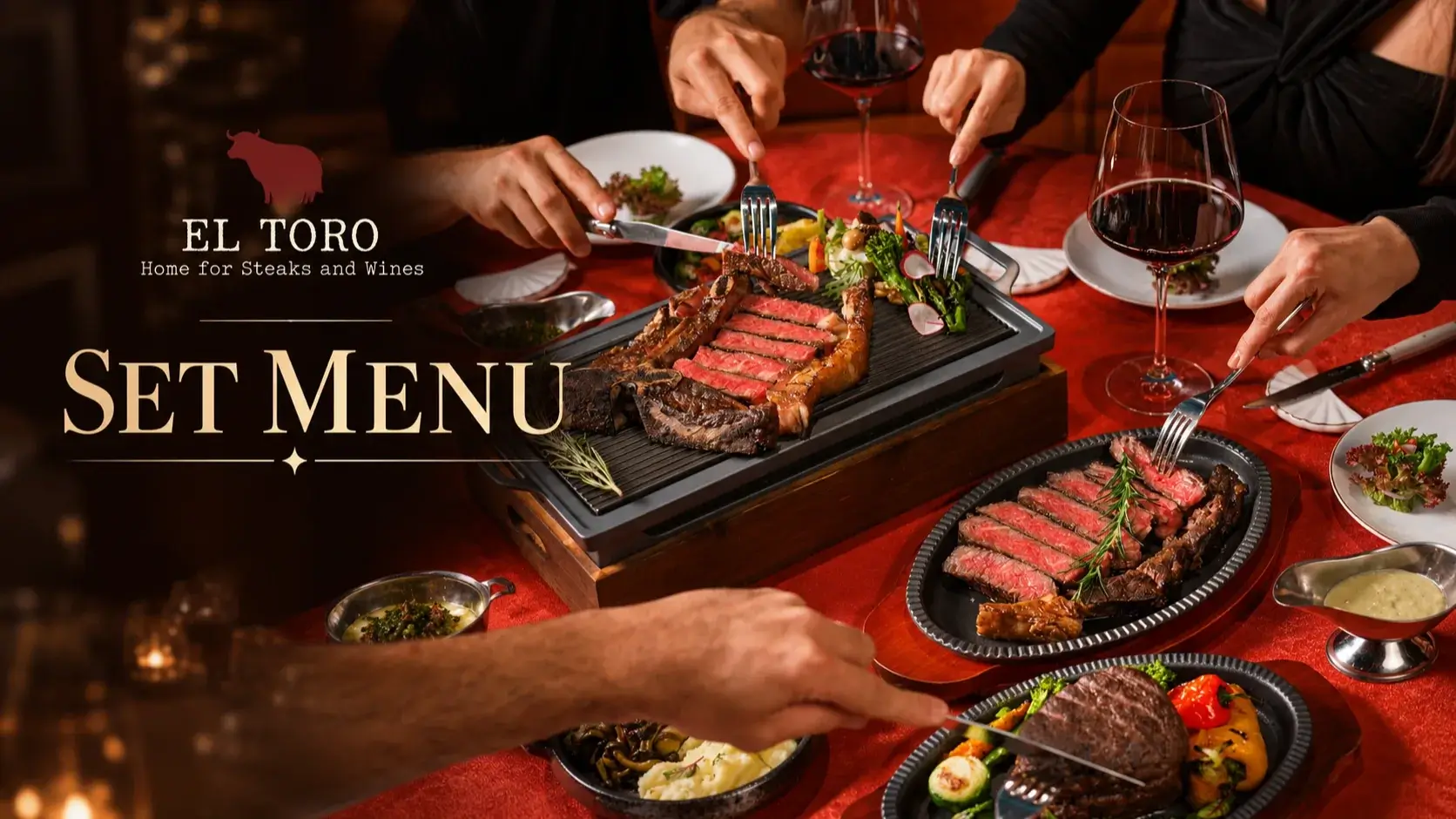 El Toroのセットメニュー｜好きな料理を選び楽しむ自由なディナー