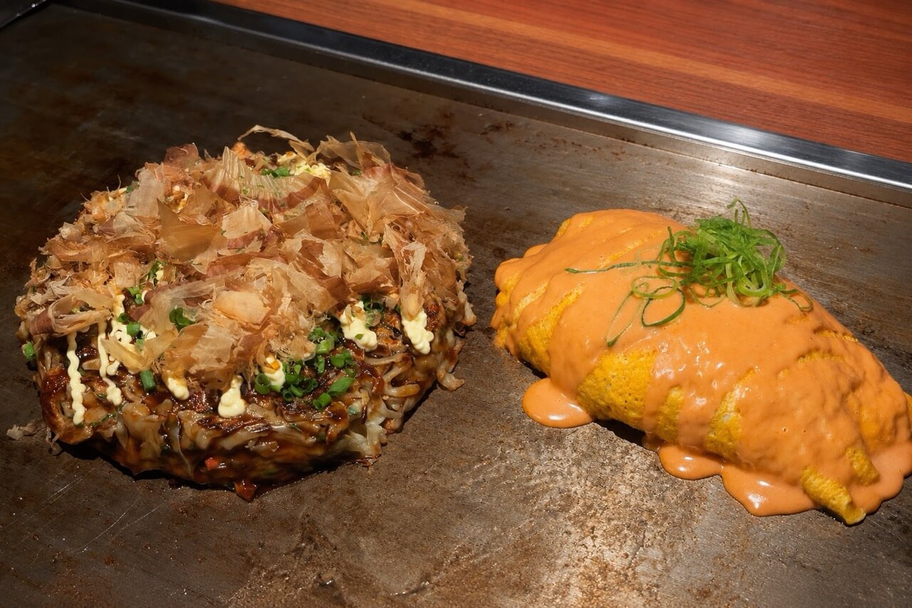 関西人も納得のお好み焼きと鉄板メニュー
